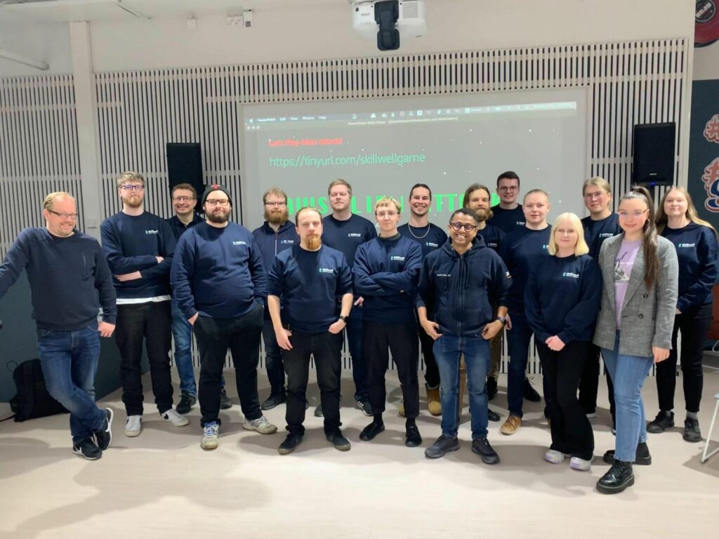 Skillwell tiimikuva Crazy Town Jyvaskyla Alatori