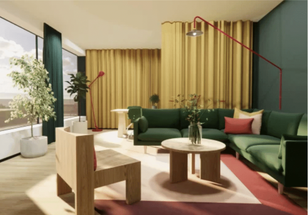 coworking for property developers, concept from crazy town erica espoo